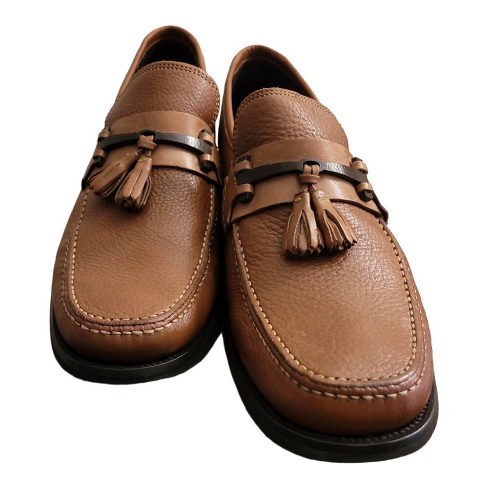 Men's Leather Loafers w/ Tassels Box